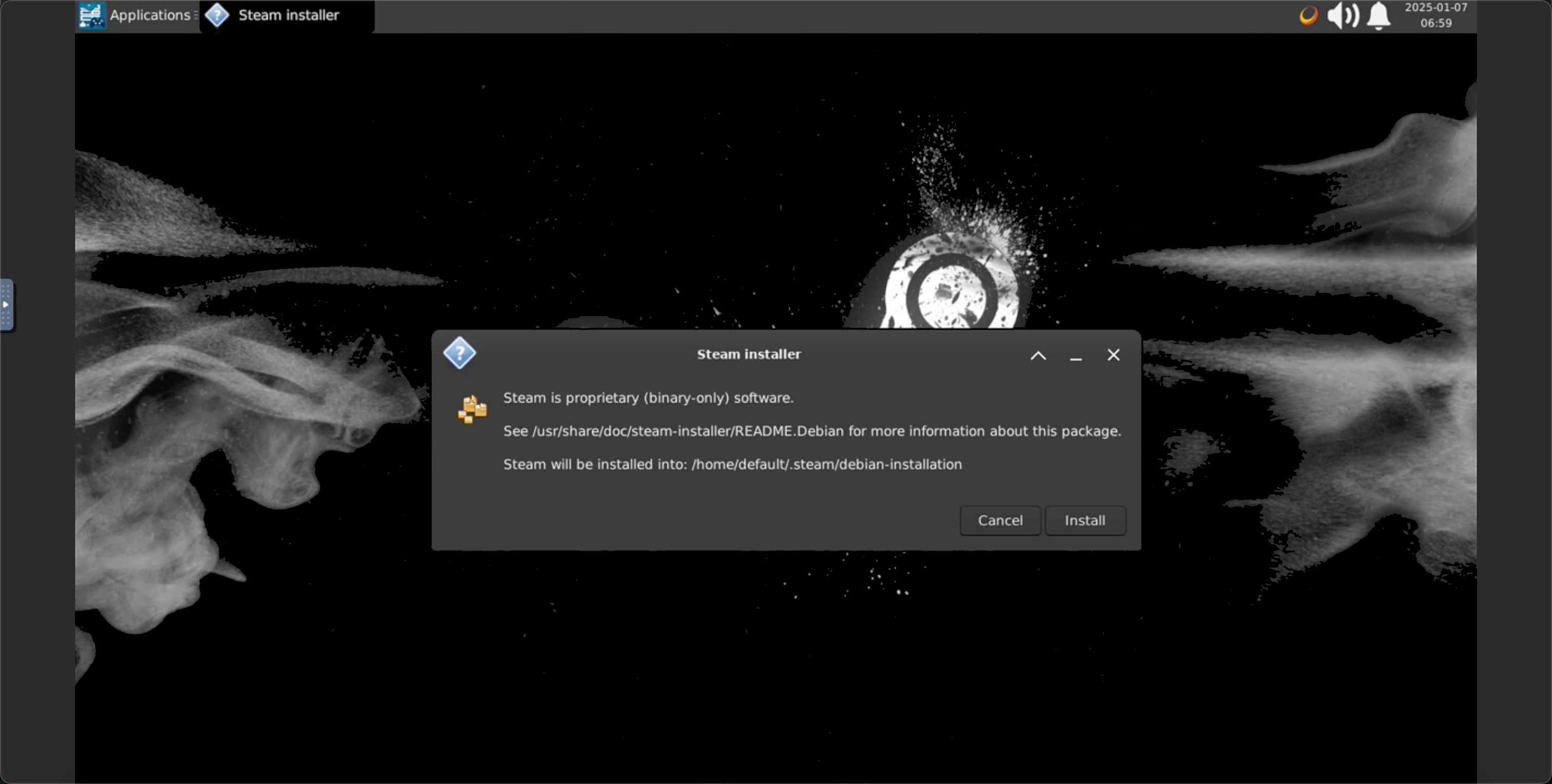 Install Steam client